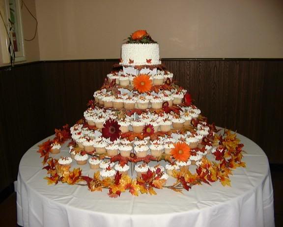 9 Wedding Cakes Fall Cupcake Photo Fall Wedding Cupcakes Fall