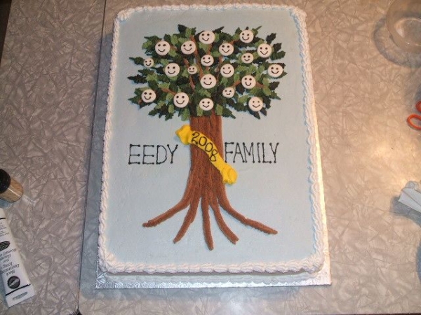 Family Reunion Cake Decorating Ideas