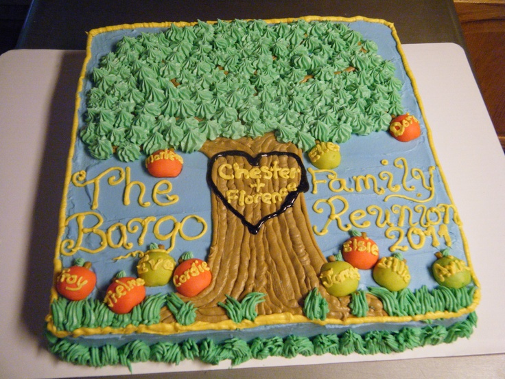 Family Reunion Cake Ideas