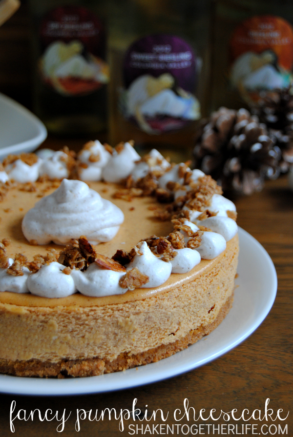 Fancy Pumpkin Cheesecake