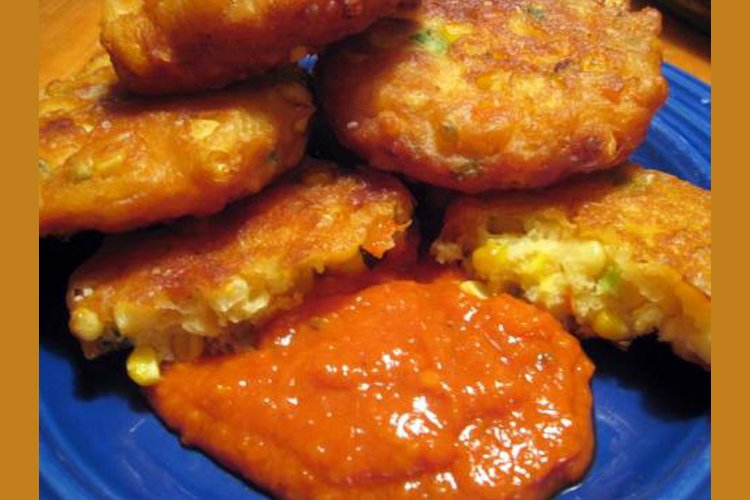 Fried Corn Cakes