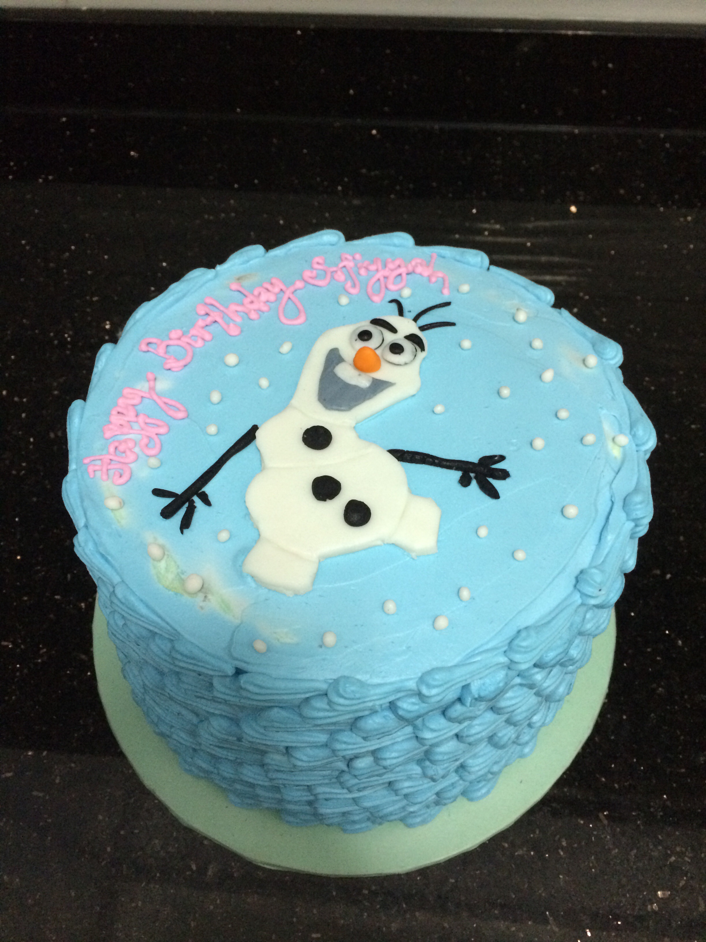 Frozen Movie Cake