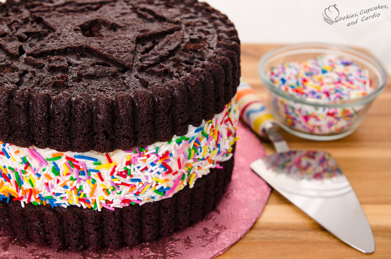 Giant Ice Cream Sandwich Cake