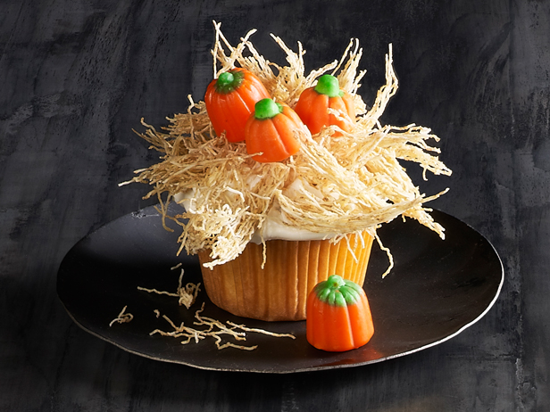 8 Photos of Halloween Cupcakes With Shredded Wheat