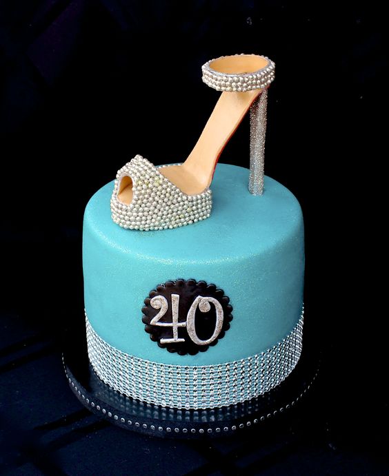 High Heel Shoe Birthday Cake