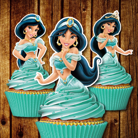 Jasmine Cupcake Topper