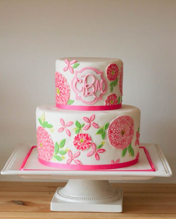 Lilly Pulitzer Cake