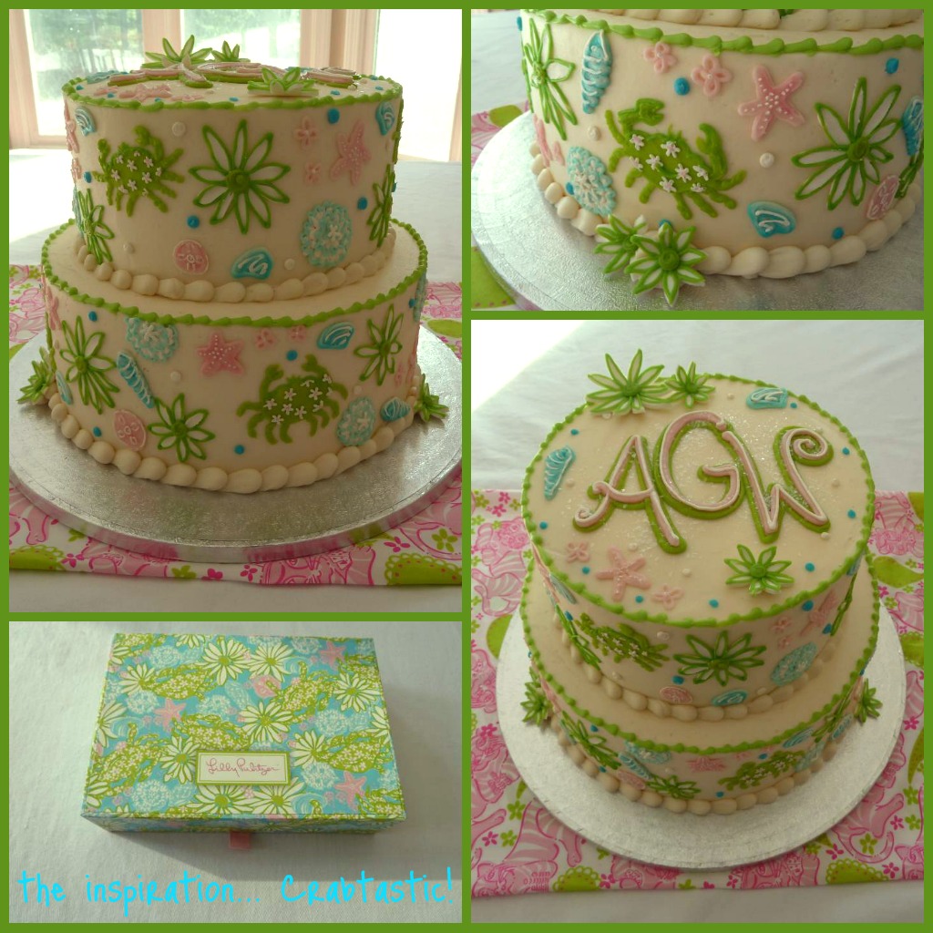 Lilly Pulitzer Cake