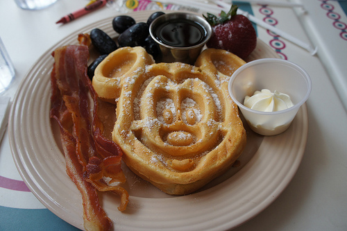 Mickey Mouse Pancakes Waffles