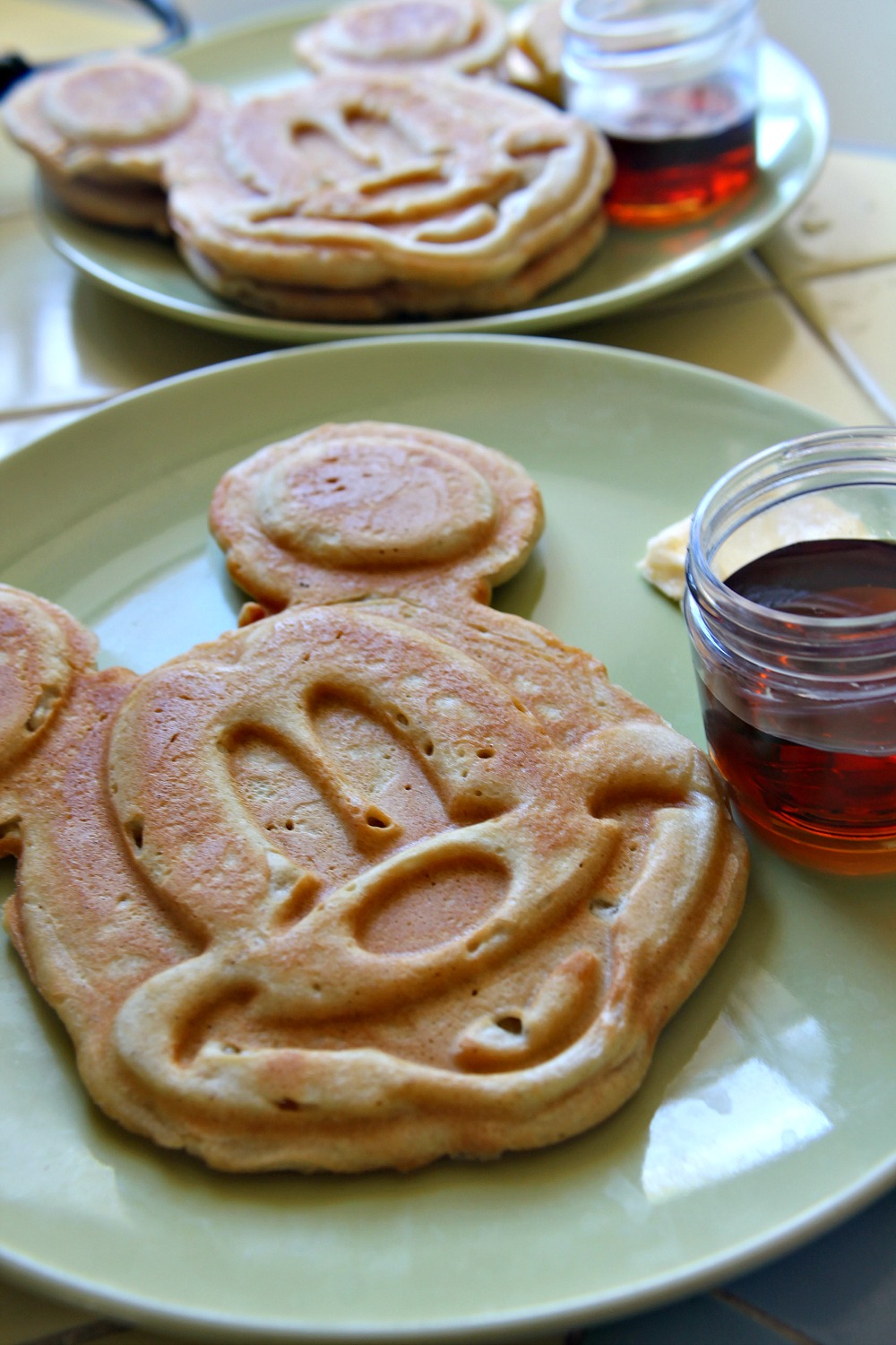 Mickey Mouse Waffles