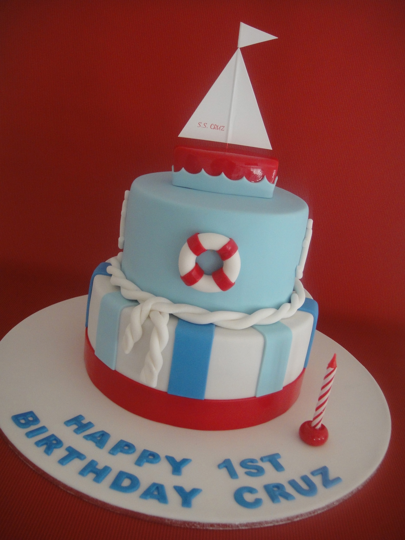 Nautical Themed Cake