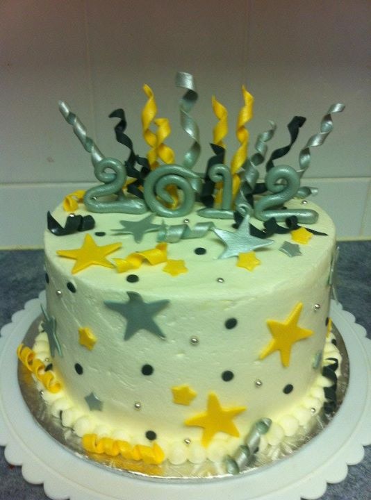 New Year's Eve Cake