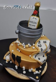 New Year's Eve Cake