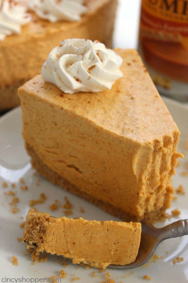 No-Bake Pumpkin Cheesecake