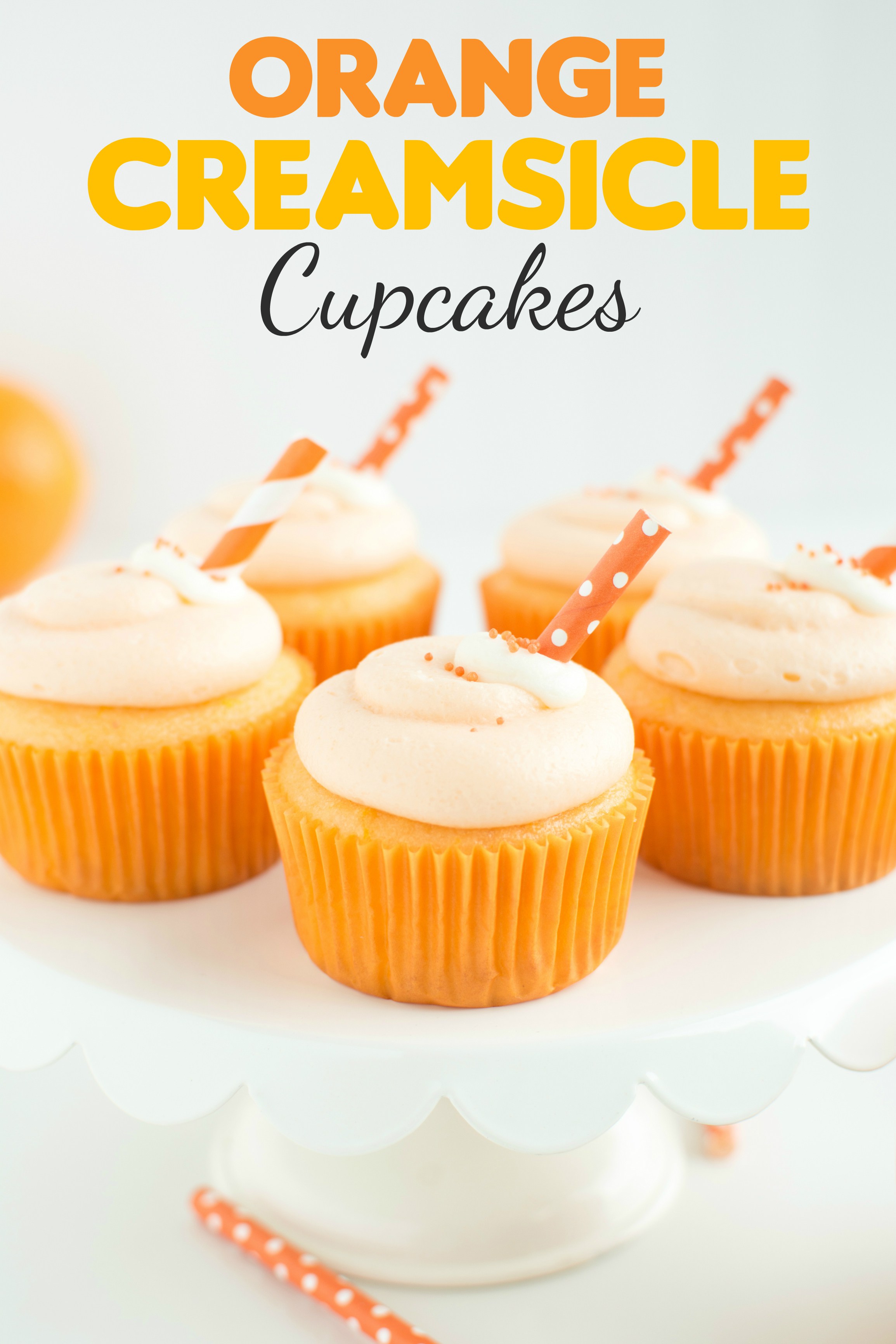 Orange Creamsicle Cupcake Recipe