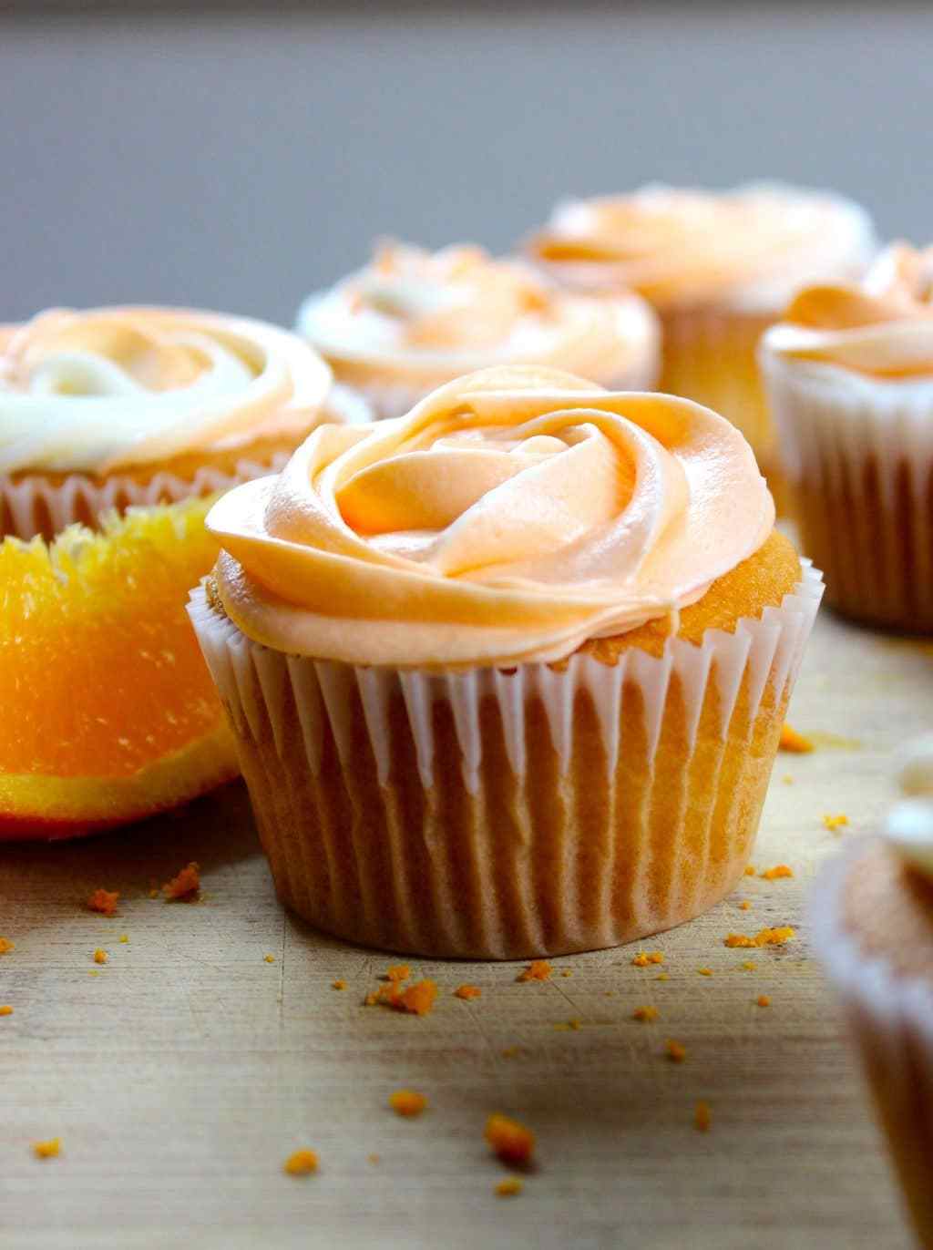 Orange Creamsicle Cupcake Recipe