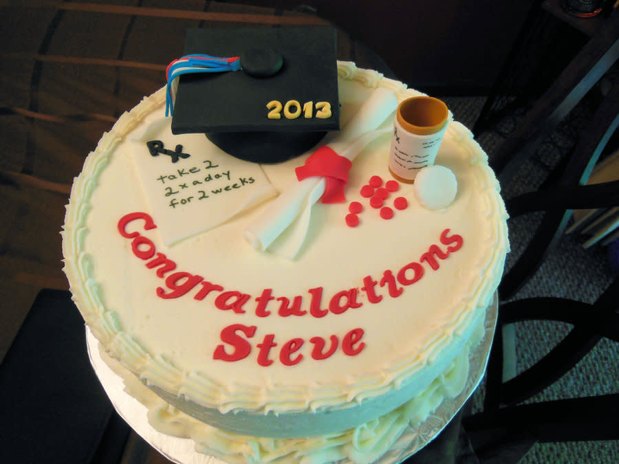 Pharmacy Graduation Cake