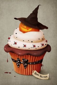 Pinterest Halloween Cupcakes