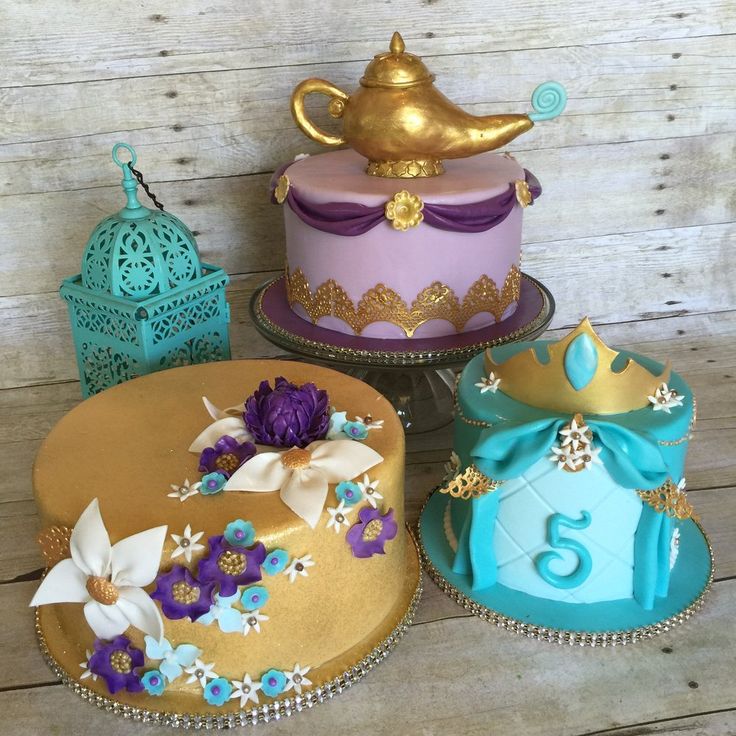 Princess Jasmine Birthday Cake