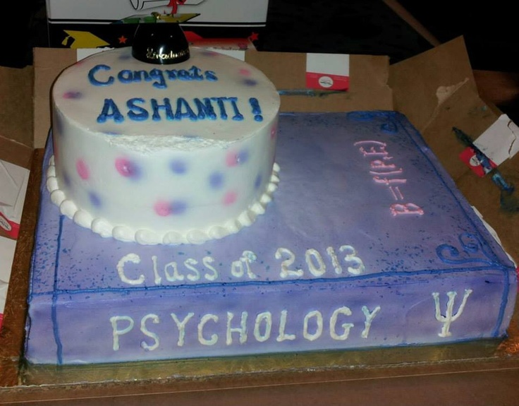 Psychology Graduation Cake Ideas