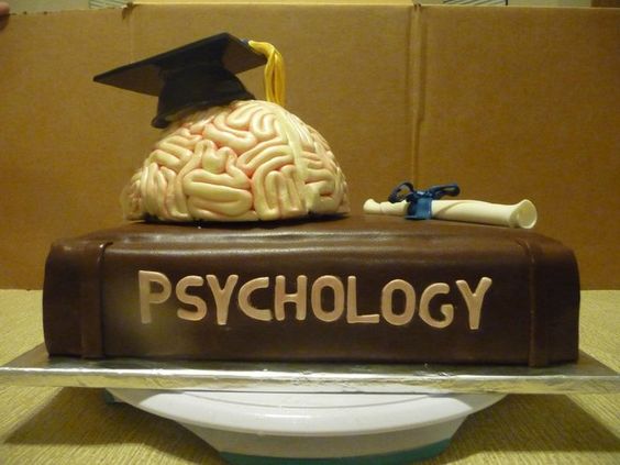 Psychology Graduation Cake