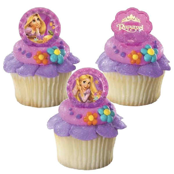 Rapunzel Cupcakes