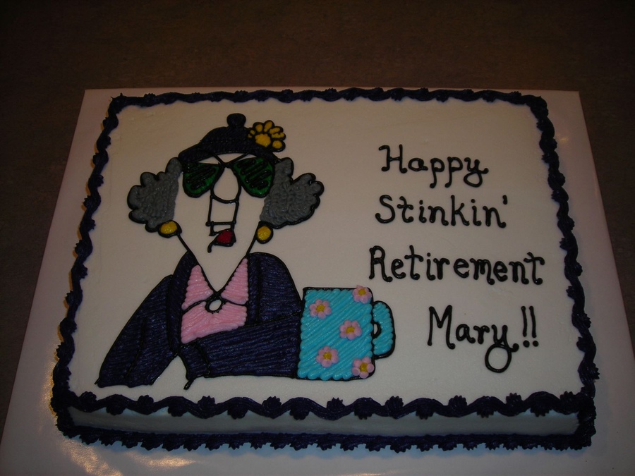 Retirement Cake Sayings