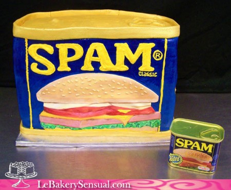 Spam Birthday Cake