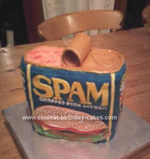 Spam Birthday Cake