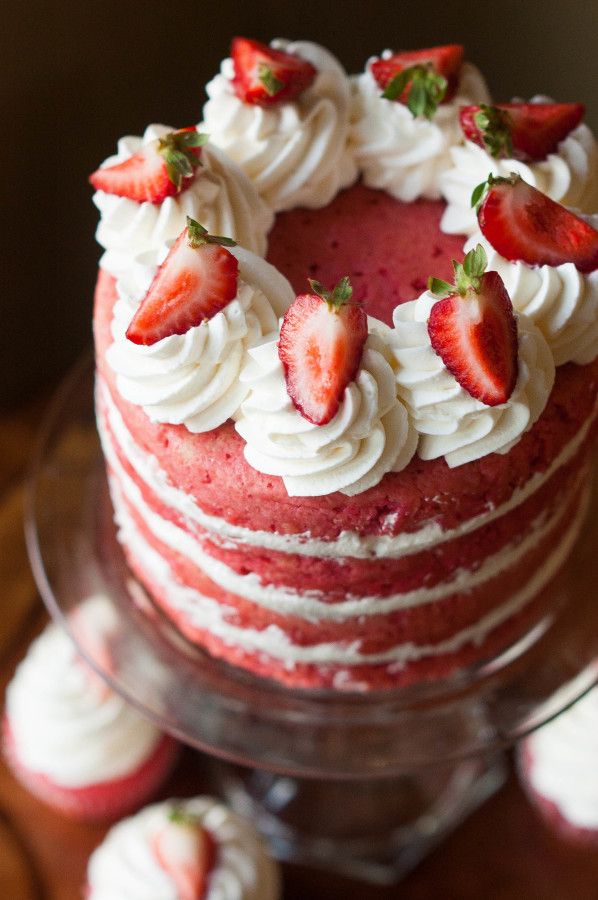 Strawberry Cream Cake Recipes From Scratch