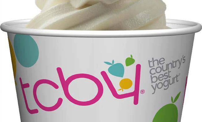 TCBY Frozen Yogurt Cake