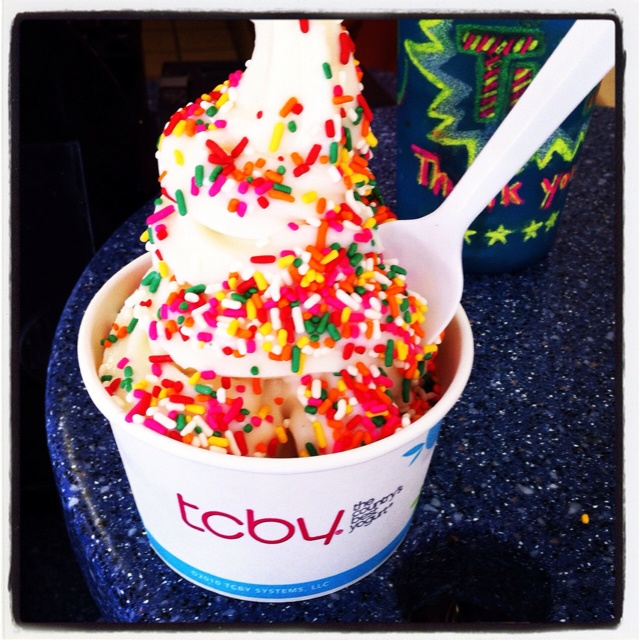 TCBY Frozen Yogurt Cake