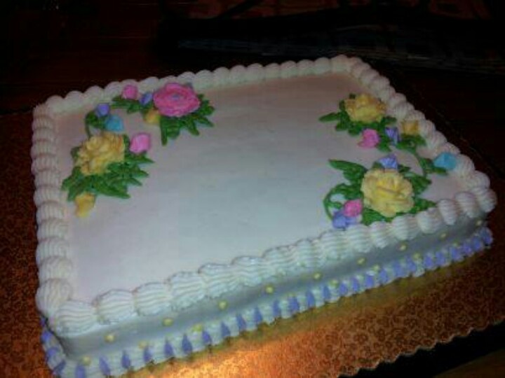 1 4 Sheet Cake