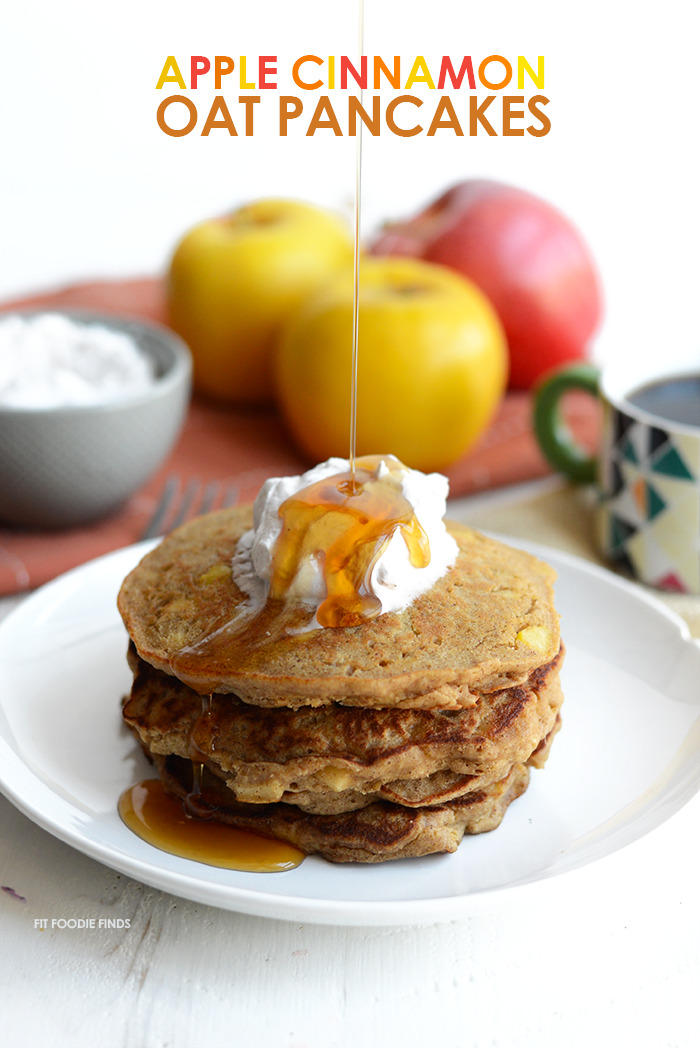 7 Photos of Apple Cinnamon Oat Pancakes