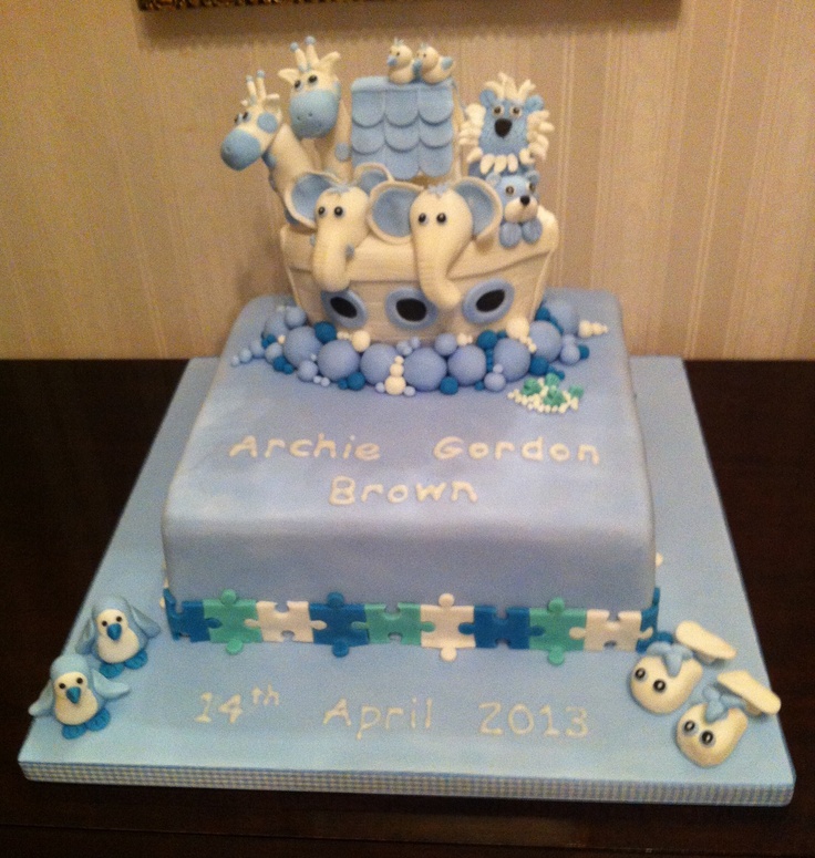 Baby Dedication Cake Idea