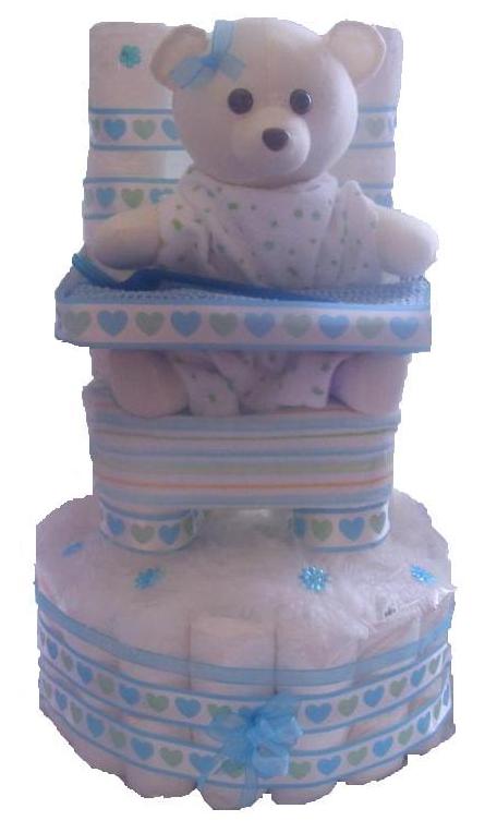 Baby High Chair Diaper Cake