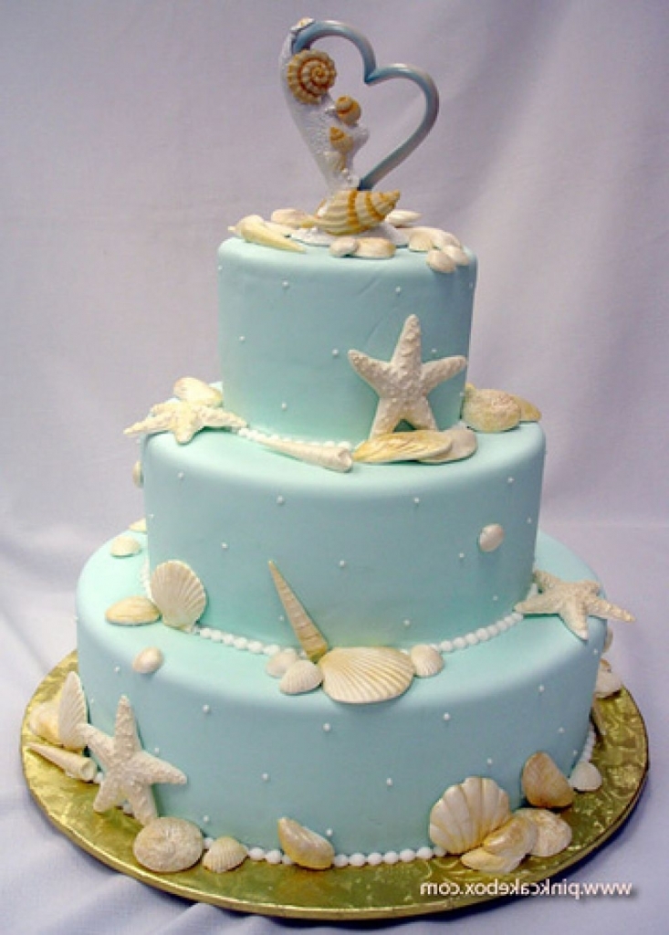 Beach Theme Birthday Cake