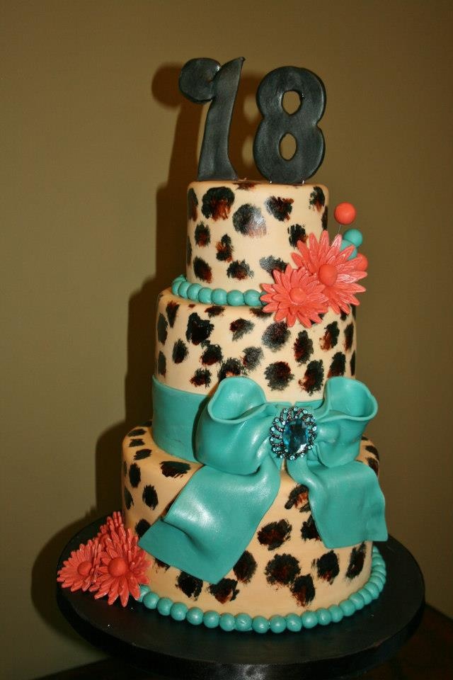 11 Photos of Sweet 16 Cakes Cheetah