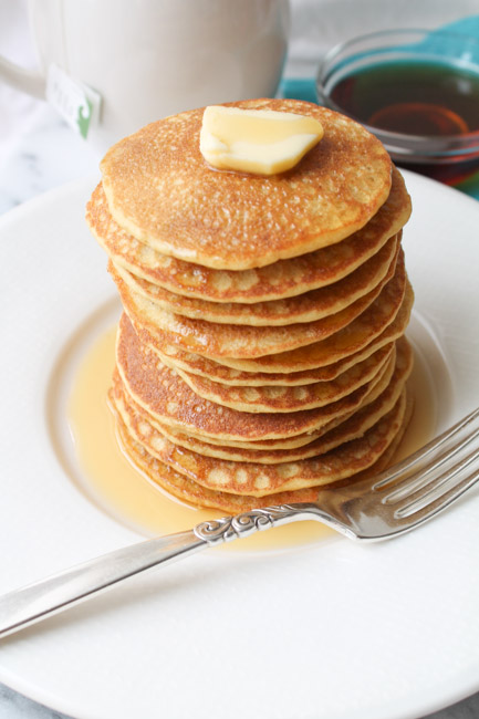 Brown Rice Flour Pancakes