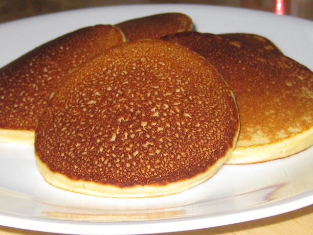 Brown Rice Flour Pancakes