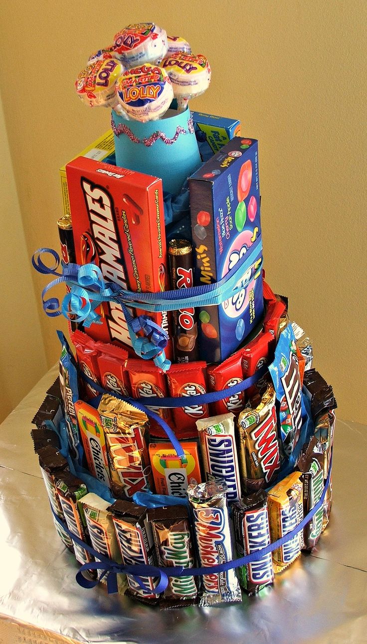 Cakes Made with Candy Bars