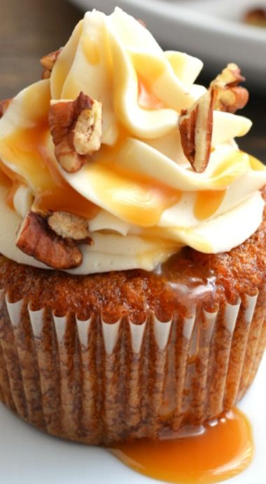 Carrot Caramel Cupcakes