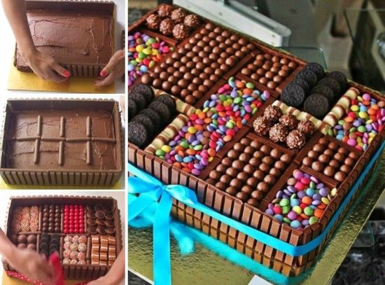 Chocolate Candy Bar Cake