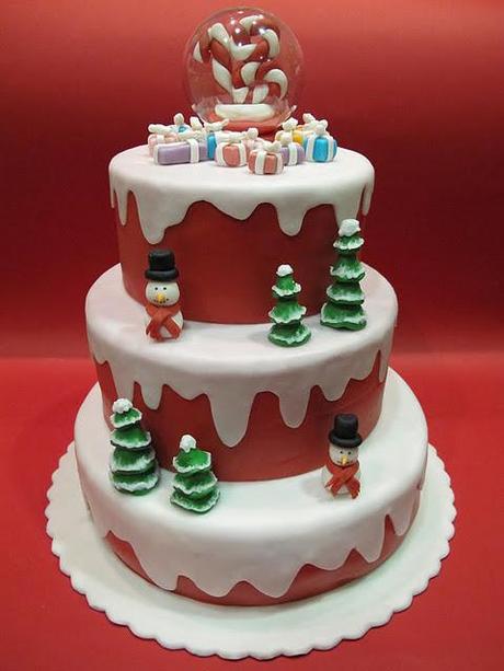 Christmas Birthday Cake Designs