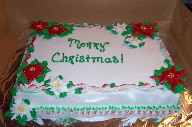 Christmas Sheet Cake