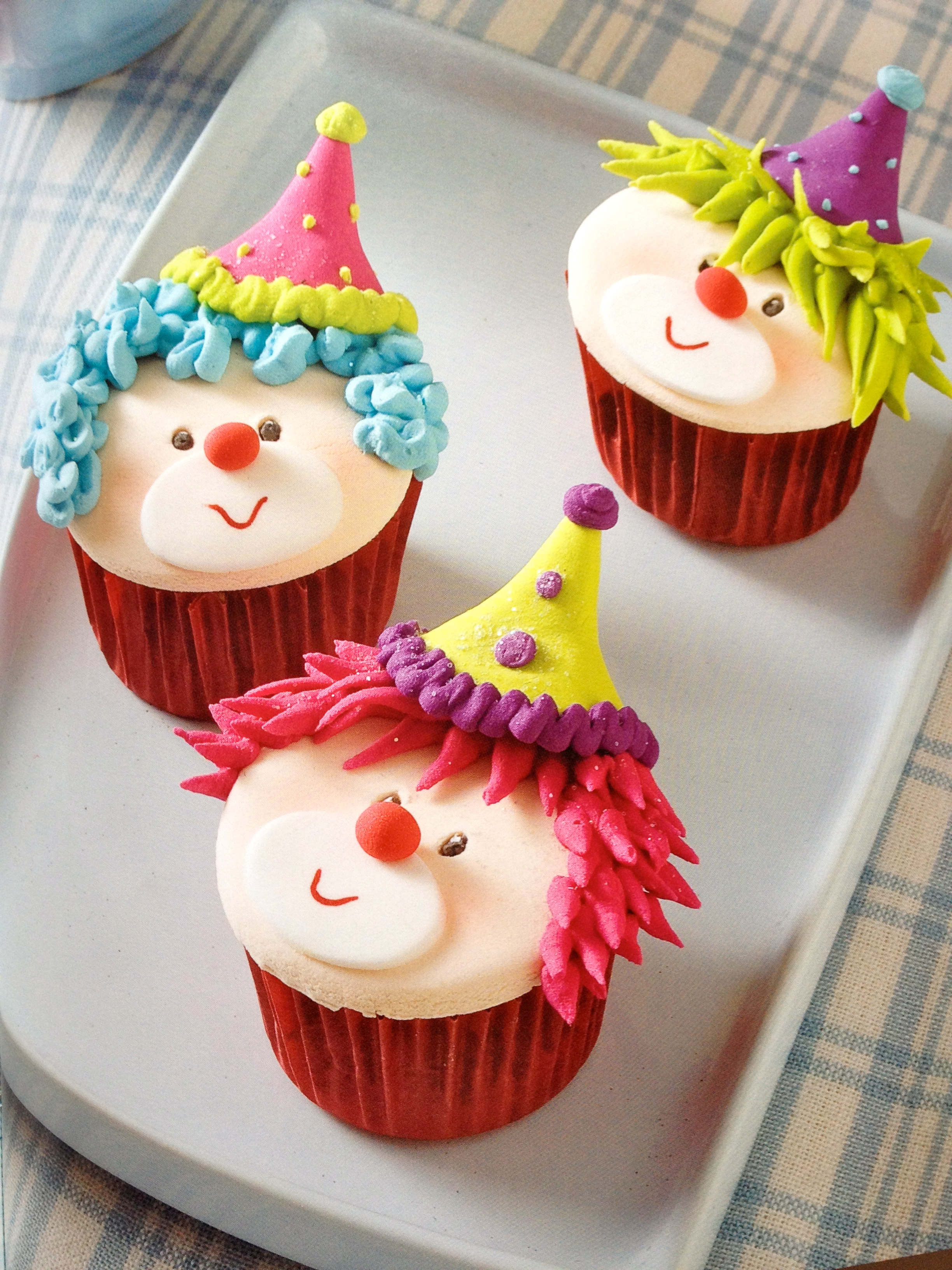 Cupcakes De Payaso