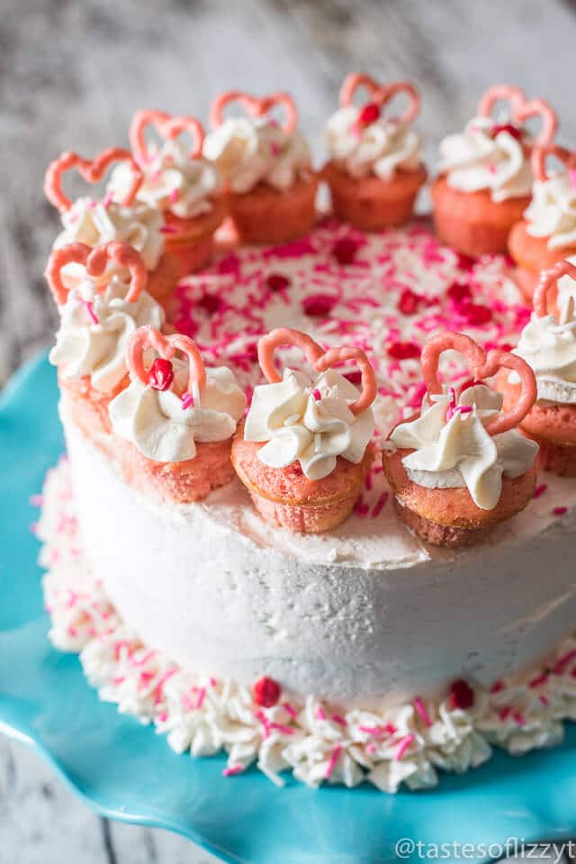 Decorating Cake with Strawberry