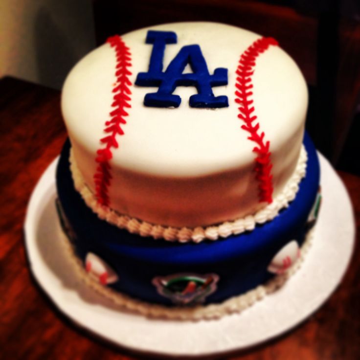 Dodgers Cake