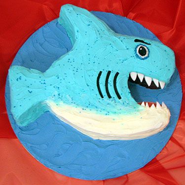 Easy Shark Cake