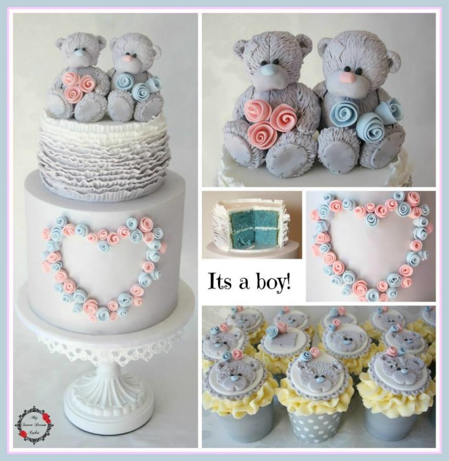 Gender Reveal Cake